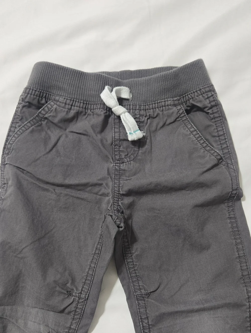 Carters Grey pull on pants